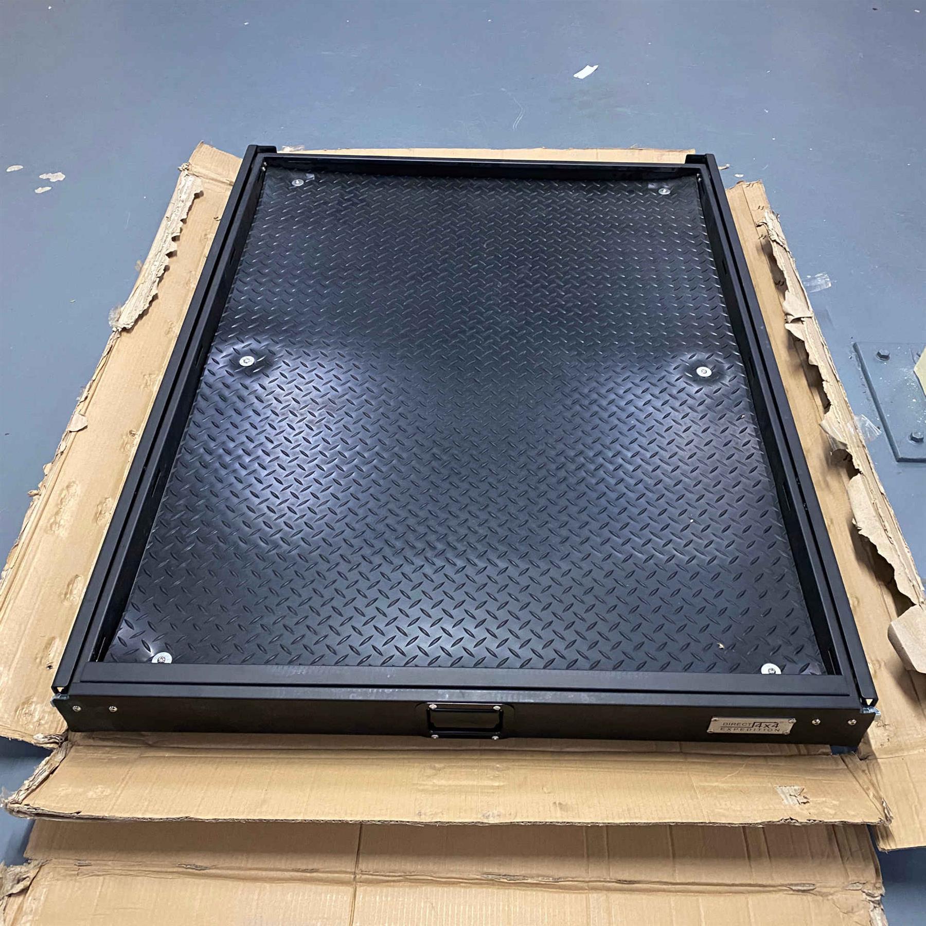 Direct4x4 Slideout Cargo Trays [CLEARANCE] Heavy Duty Universal Rubber Top Slideout Cargo Tray for Vans & Pickups