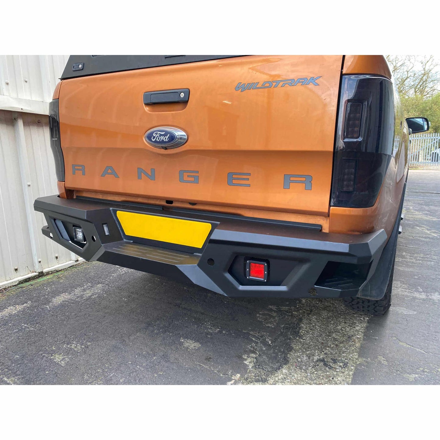 [CLEARANCE] Expedition Style Front AND Rear Bumper with LED Light Bar for the Ford Ranger T7 16-18