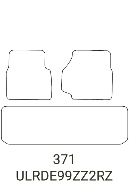 Fits Land Rover Defender 1999-2007 Tailored Rubber Mats