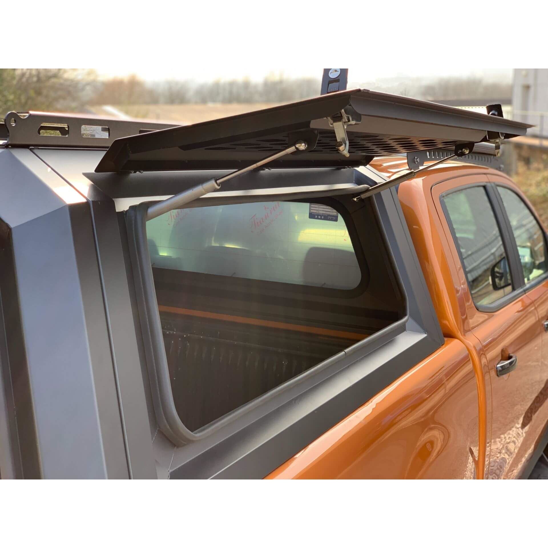 Direct4x4 Pickup Truck Hardtop Canopies [CLEARANCE] Aluminium Load Bed Canopy for the Ford Ranger 2012-2022 MK3 T6 (P375) Double Cab