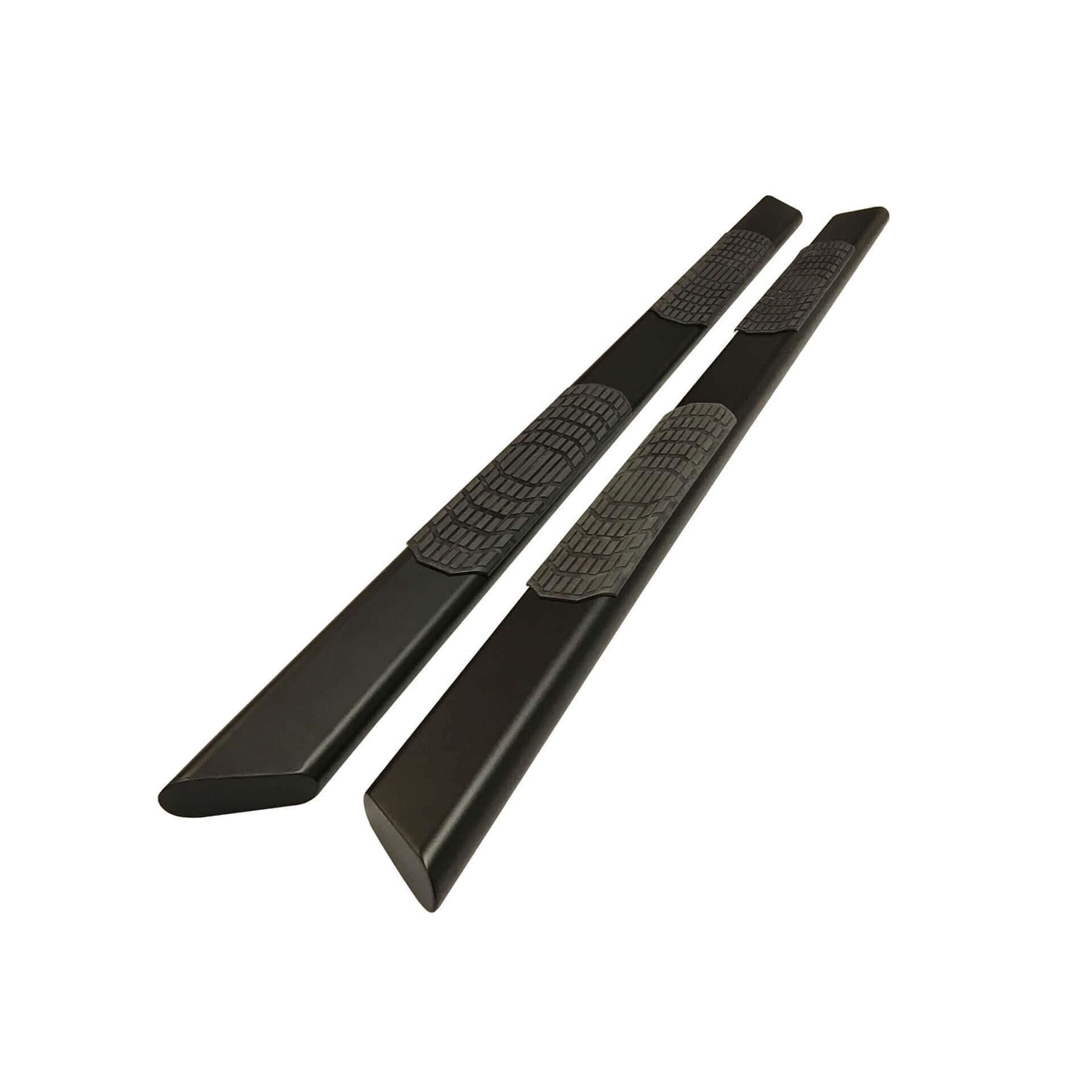 Direct4x4 Side Steps and Bars Black Sonar Side Steps Running Boards for Mitsubishi L200 Double Cab 2005-2015