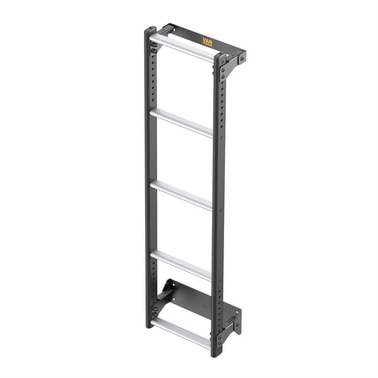 Van Guard Rear Door Ladders Van Guard Rear Door 5-Step Aluminium ULTILadder with Bespoke Fitting Kit for the Volkswagen Transporter T6 SWB