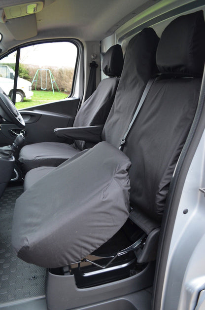 Fits Vauxhall Vivaro 2014-2019 Tailored Front Seat Covers