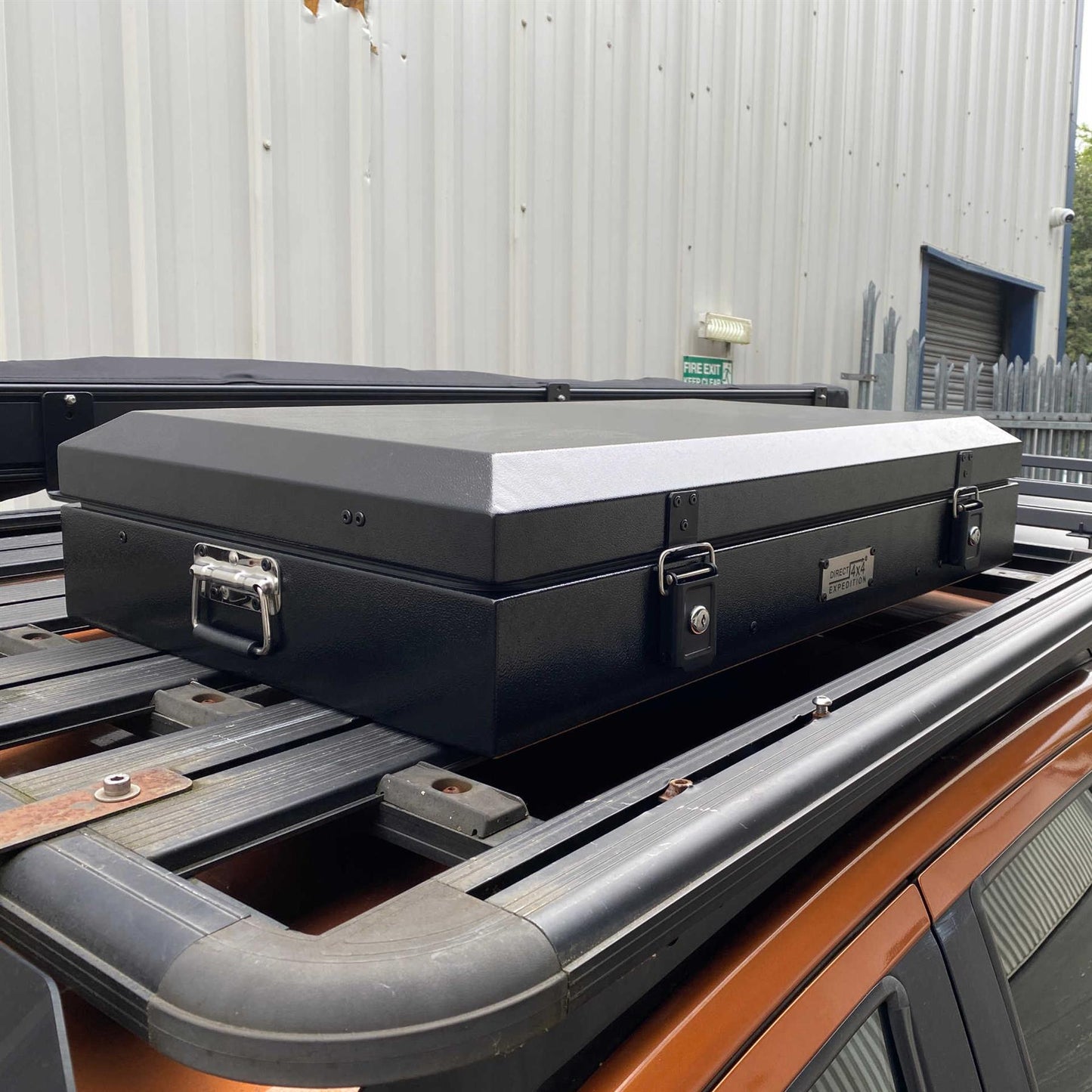 Expedition Aluminium 4WD Lockable Roof Top Storage Box (90cm x 50cm)