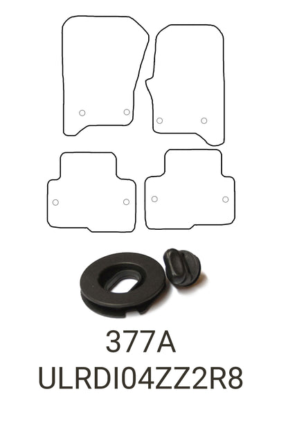 Fits Land Rover Discovery Series 3 Tailored Rubber Mats