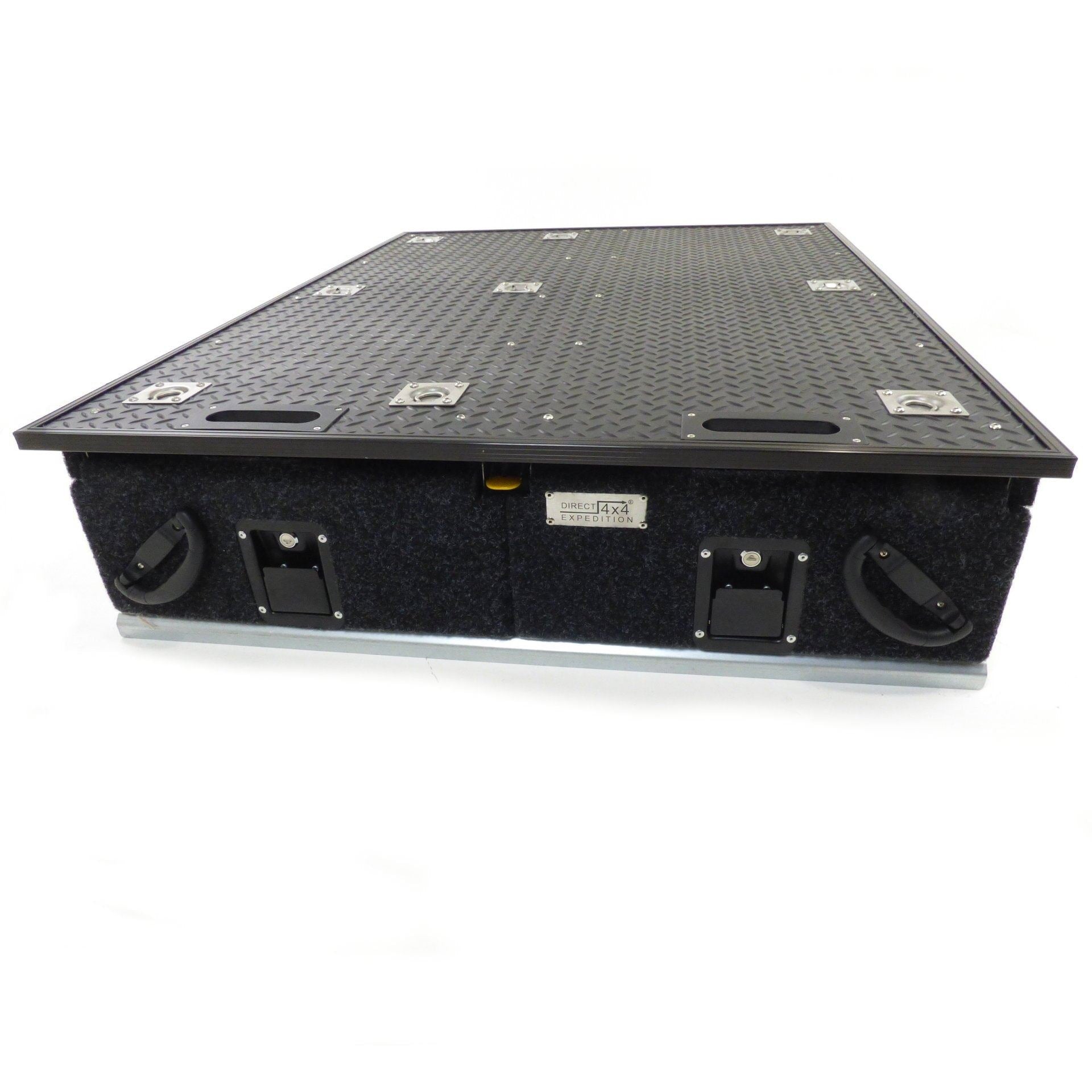 Direct4x4 Drawer Storage Systems [CLEARANCE] Full Width Slide Rubber Top Twin Drawer System