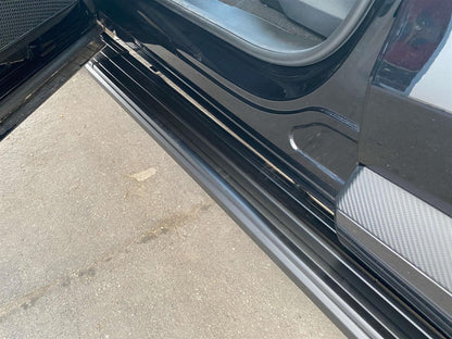 Black Raptor Side Steps Running Boards for the MG HS 2025+