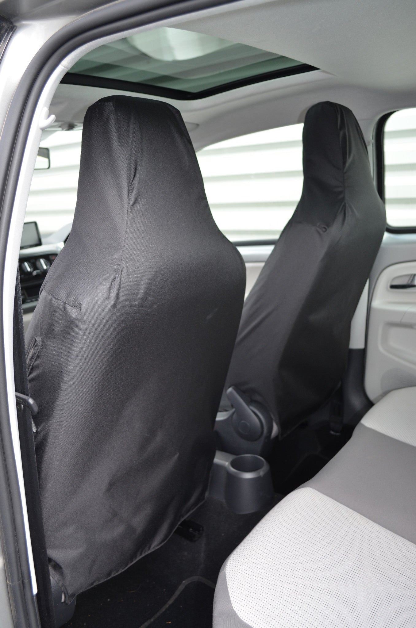 Turtle Covers Seats Tailored Seat Covers Fits Skoda Citigo 2012-2019 Tailored Front Seat Covers
