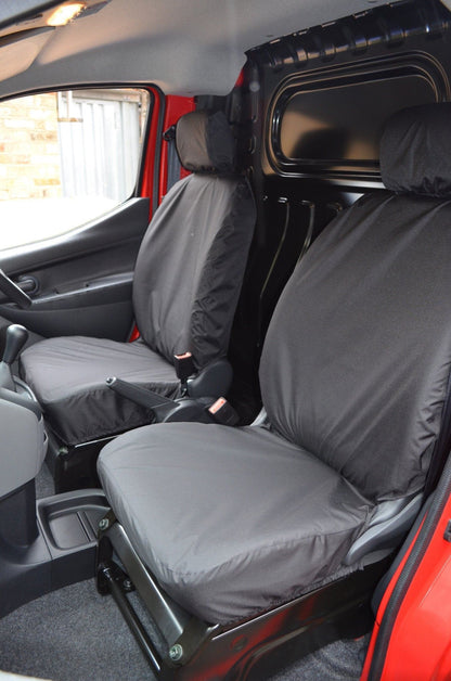 Turtle Covers Seats Tailored Seat Covers Fits Nissan eNV200 Van 2014+ Tailored Front Seat Covers