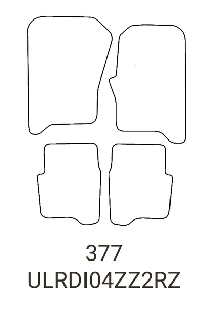 Fits Land Rover Discovery Series 3 Tailored Rubber Mats