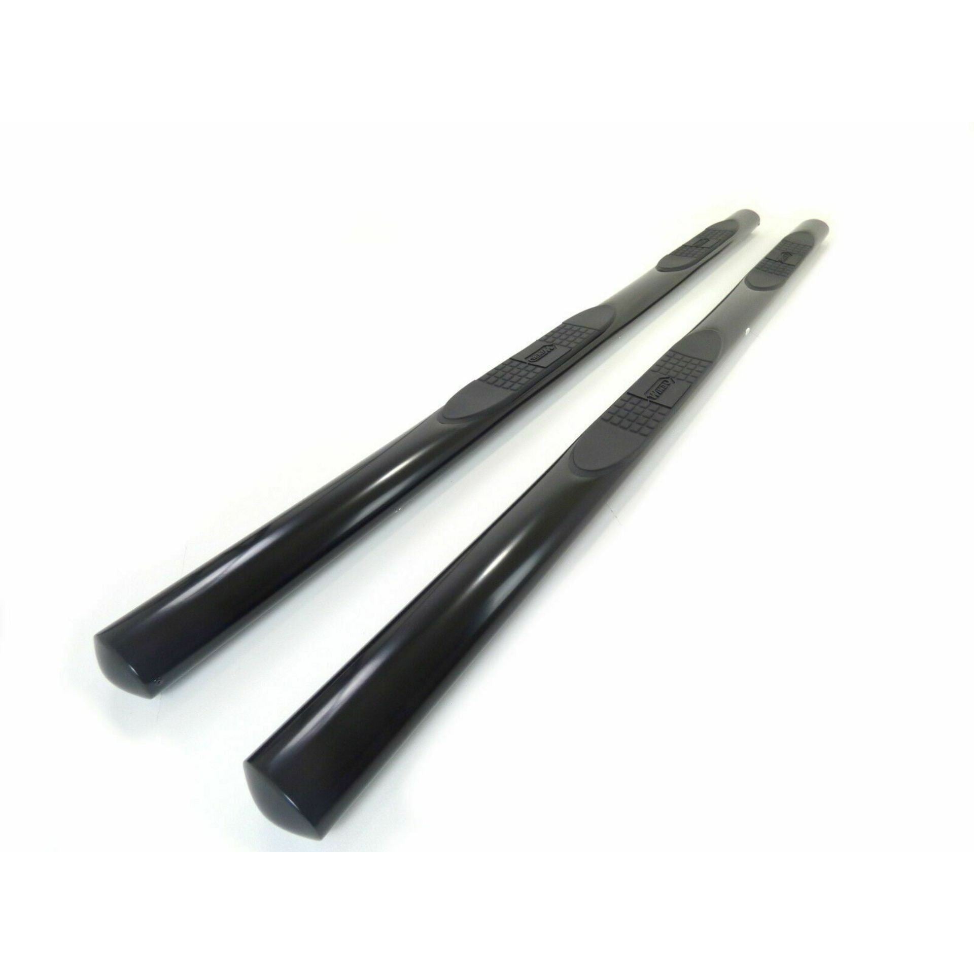 Black Side Bars with Steps for Vauxhall Opel Vivaro SWB 2001-2014 – Dachzelt-Zubehör kaufen bei Rooftop Tents Europe