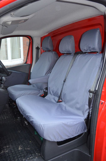 Fits Renault Trafic Crew Van 2014+ Seat Covers