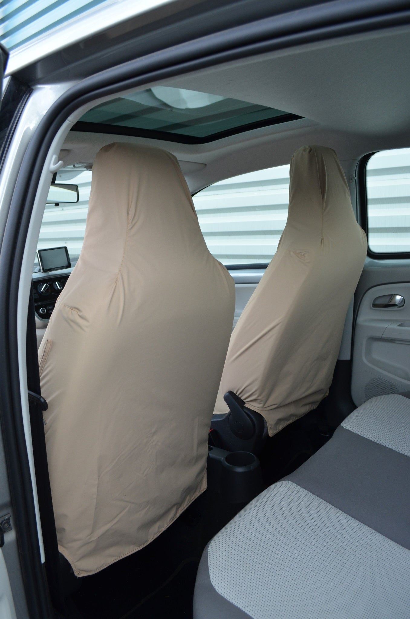 Turtle Covers Seats Tailored Seat Covers Fits Skoda Citigo 2012-2019 Tailored Front Seat Covers