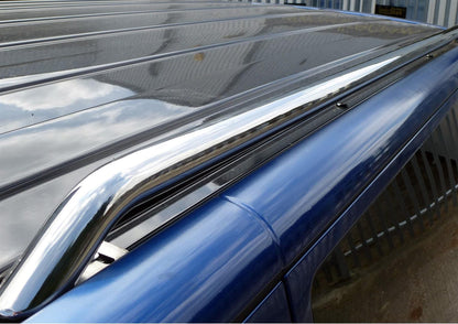 Direct4x4 Roof Bars & Rails Stainless Steel OE Style Roof Rails for the Volkswagen Transporter T6 SWB