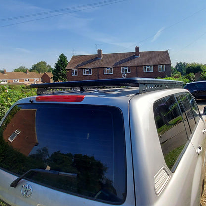 Direct4x4 Roof Racks AluMod Low Profile 220cm x 125cm Roof Rack for Toyota Land Cruiser Amazon 98-07