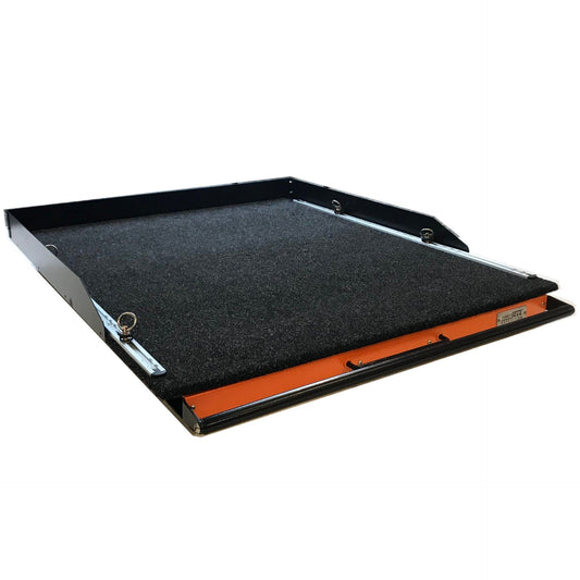 Direct4x4 Slideout Cargo Trays [CLEARANCE] Heavy Duty Universal Carpet Top Slideout Cargo Tray for Vans & Pickups