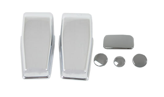 Chromed Top Tailgate Hinge Covers Jeep Wrangler JK Unlimited 2007-2017 4 Door -  - sold by Direct4x4