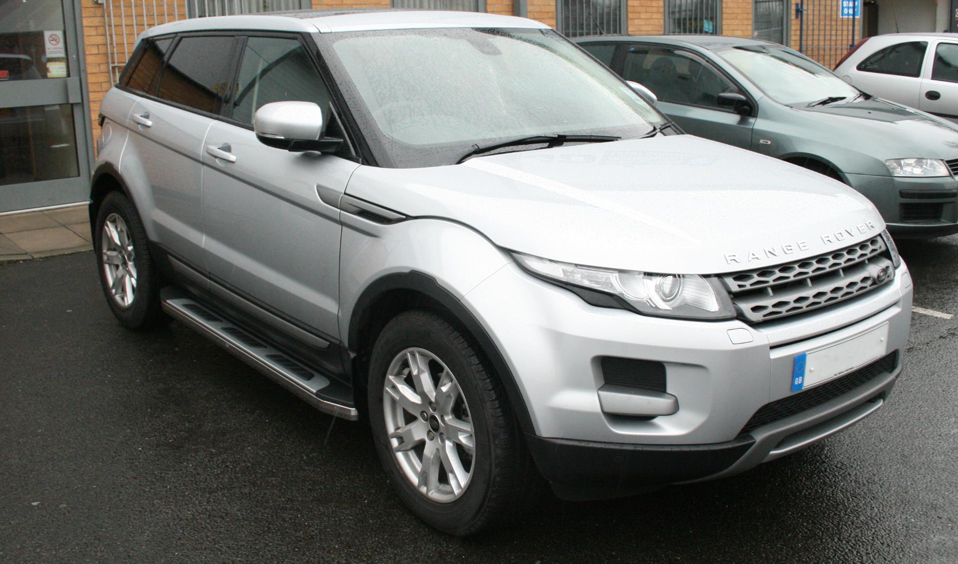 Side steps for on sale range rover evoque