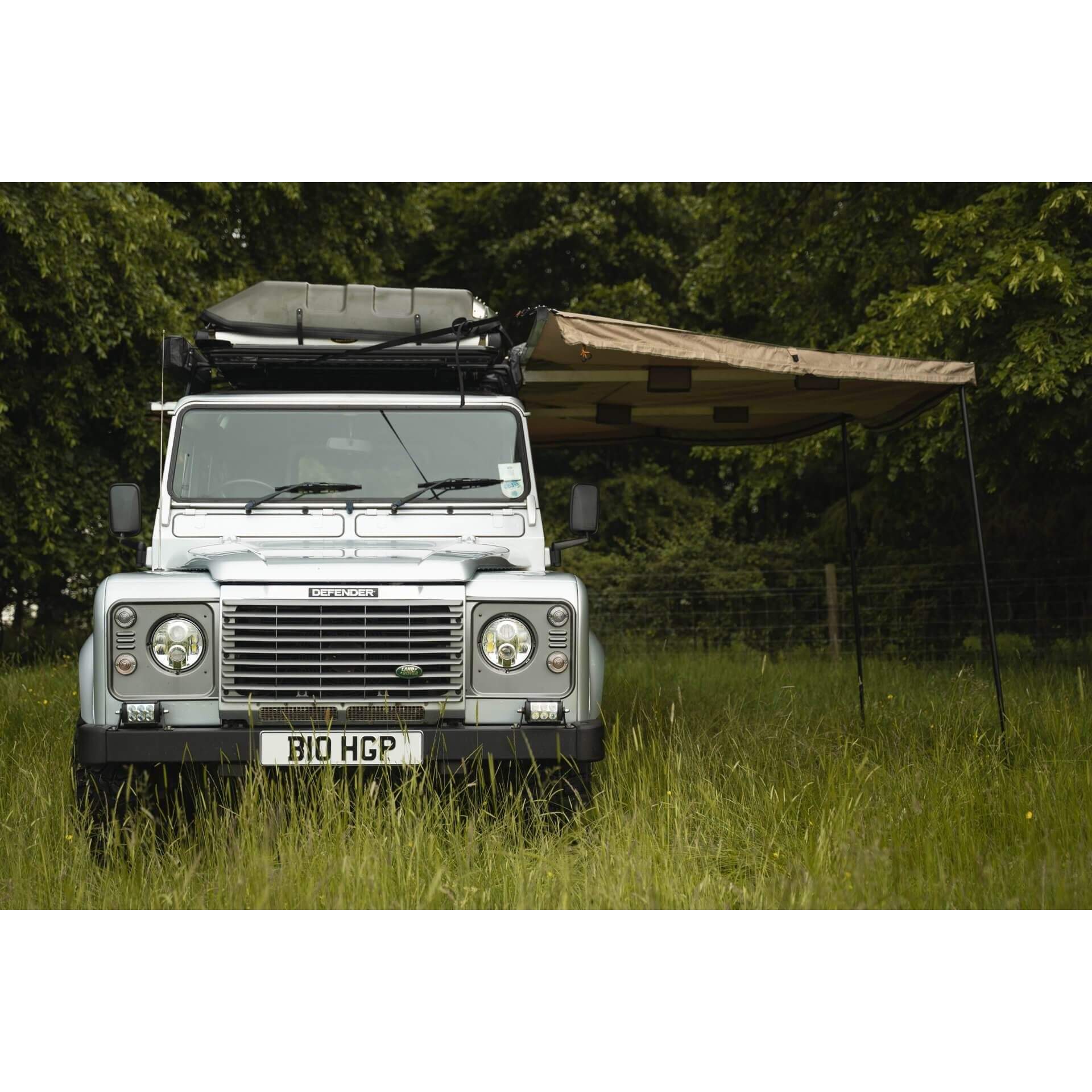 270 Degree Granite Grey Overland Expedition Foldout Vehicle Camping Side Awning -  - sold by Direct4x4