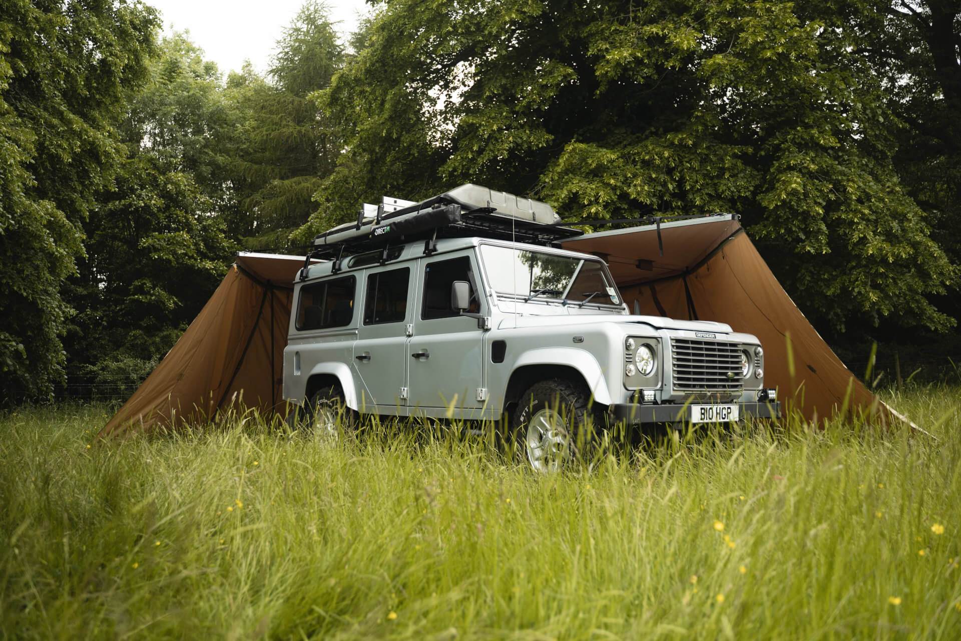 Forest Green Side Walls for Direct4x4 180 Degree Overland Expedition Awning -  - sold by Direct4x4