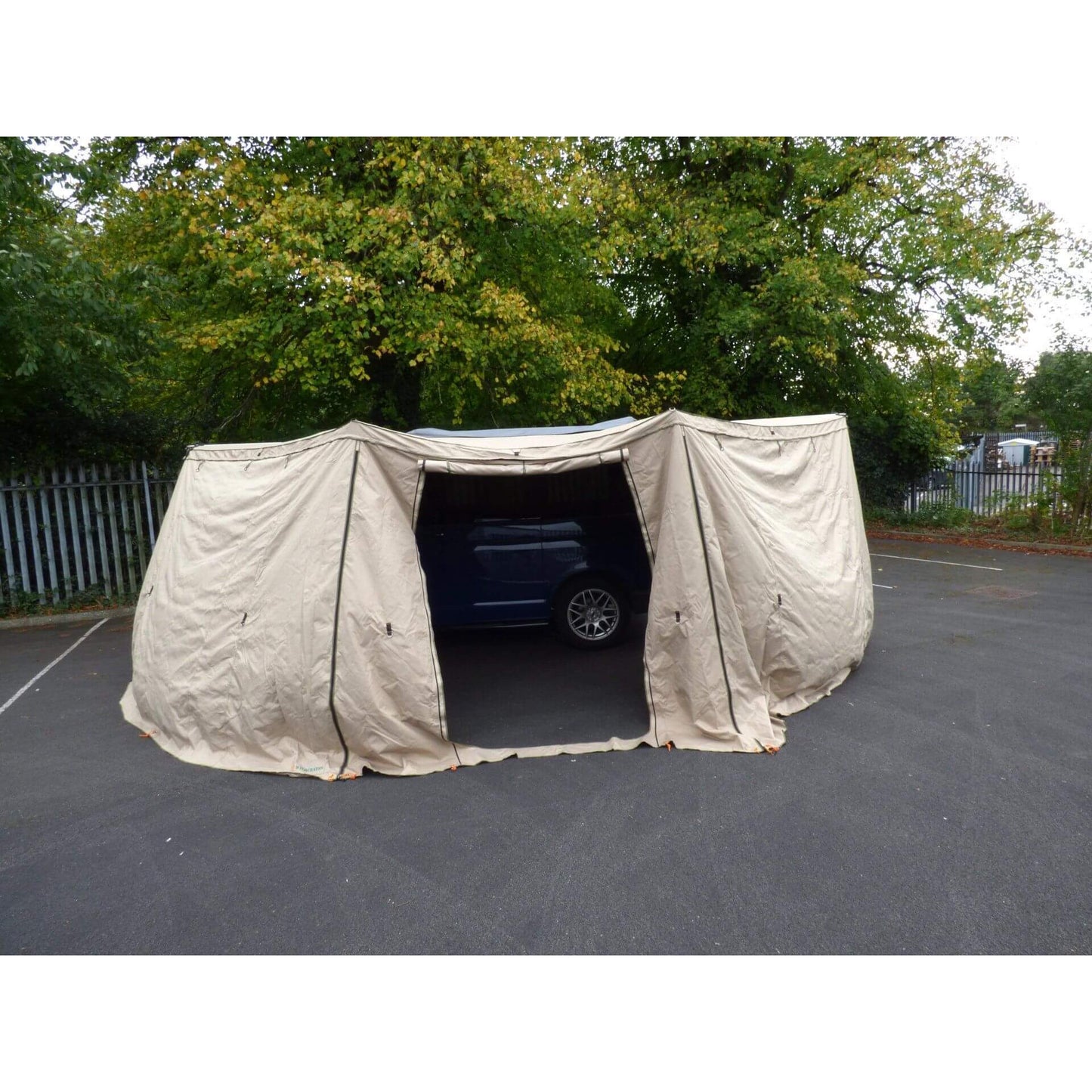 180 Granite Grey Expedition Foldout Vehicle Camping Side Awning + Side Walls -  - sold by Direct4x4