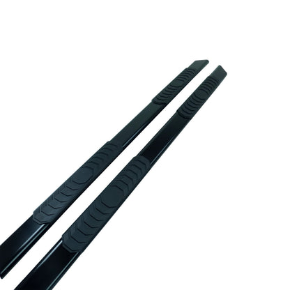 Black Sonar Side Steps Running Boards for Nissan Navara D40 Double Cab 06-15 -  - sold by Direct4x4