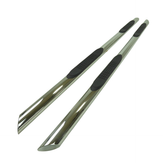 Stainless Steel Side Bars with Step Pads for Volkswagen Transporter T6 SWB -  - sold by Direct4x4