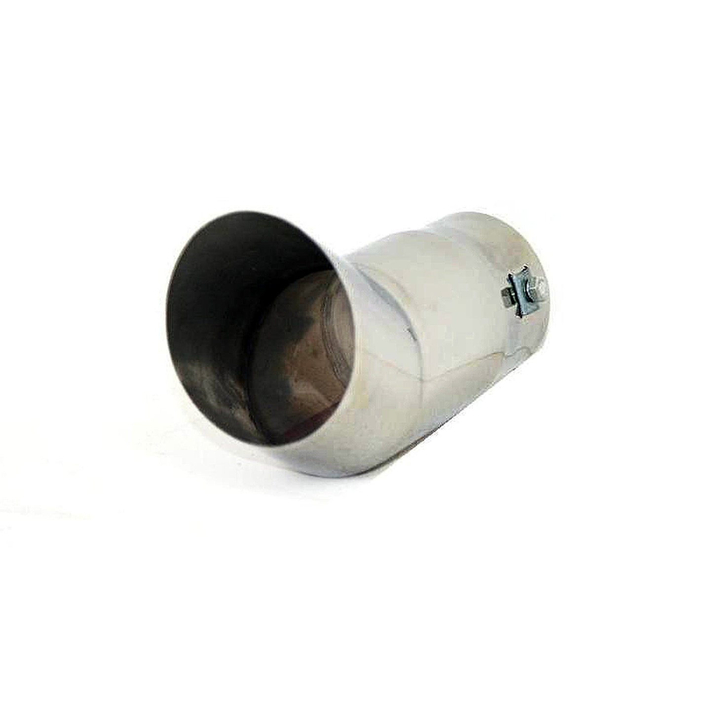 3.5 Inch Diameter Single Stainless Steel Angled Exhaust Tip -  - sold by Direct4x4