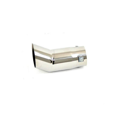 3.5 Inch Diameter Single Stainless Steel Angled Exhaust Tip -  - sold by Direct4x4