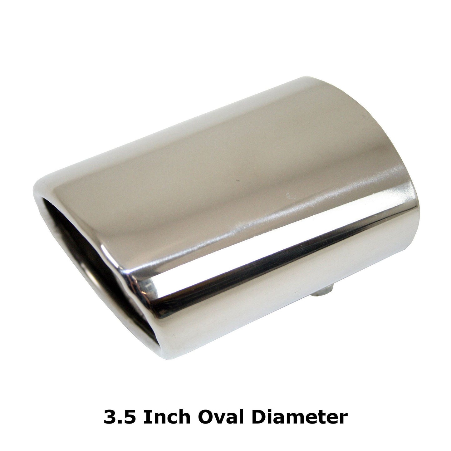Stainless Steel Oval Exhaust Tip -  - sold by Direct4x4