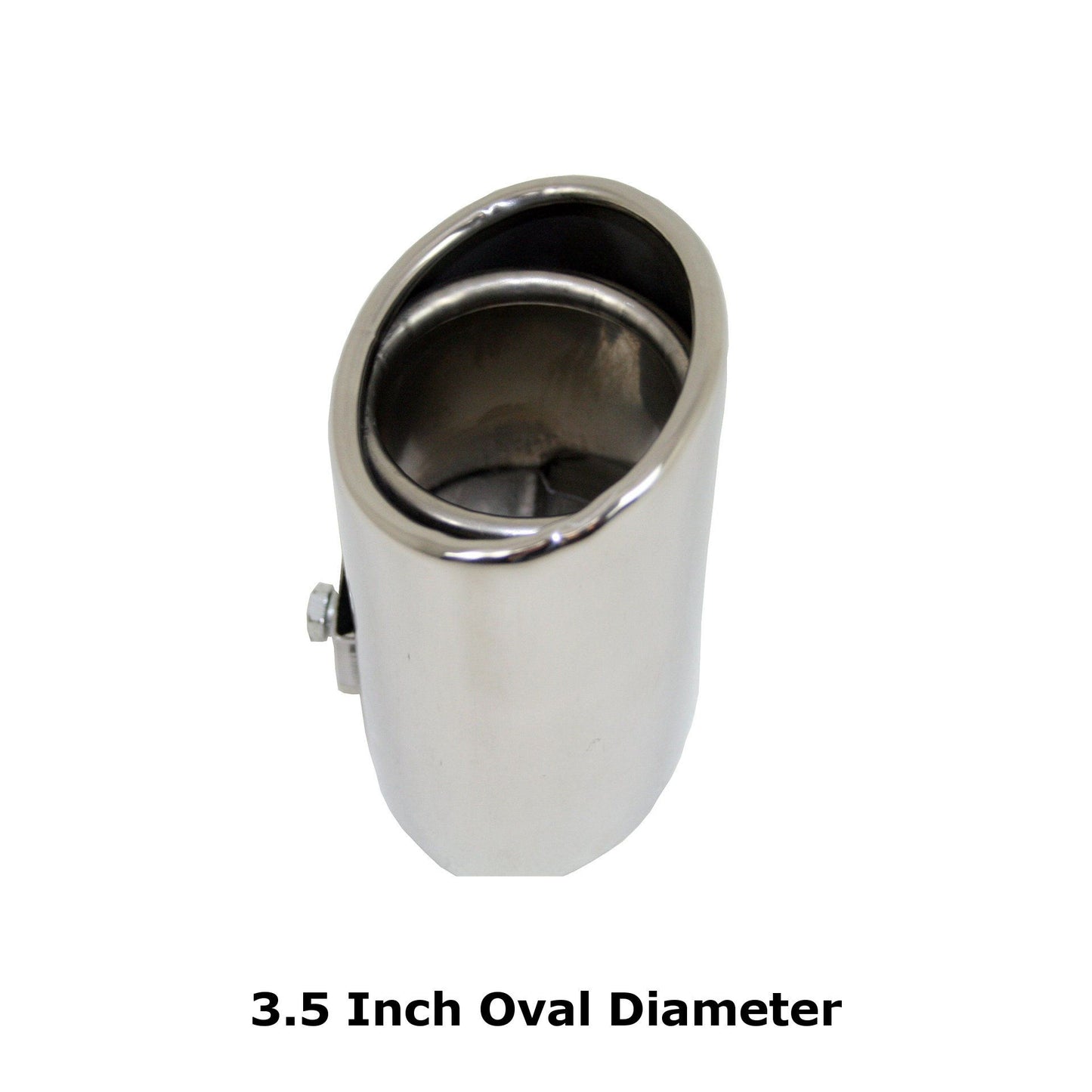 Stainless Steel Oval Exhaust Tip -  - sold by Direct4x4