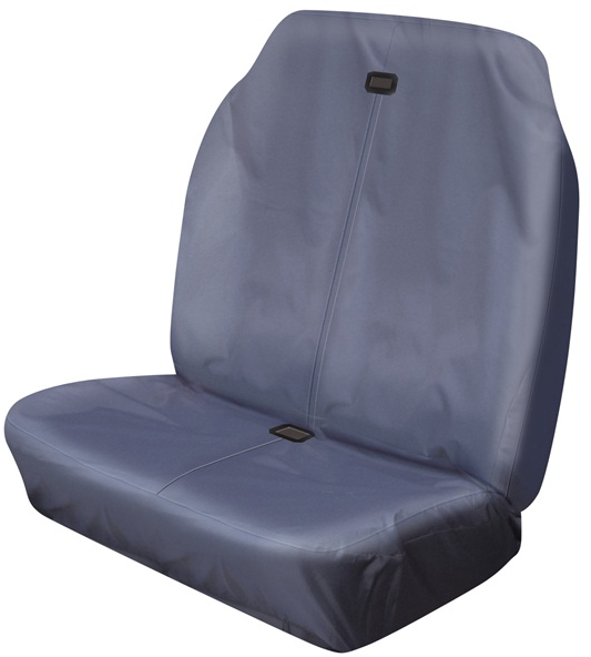 Car Seat Cover High Back Waterproof - Front Pair - Grey -  - sold by Direct4x4