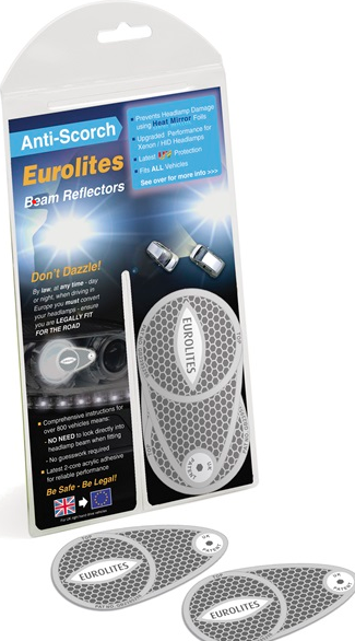 Eurolites Headlamp Beam Deflectors -  - sold by Direct4x4