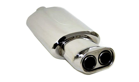 Stainless Steel Rear Silencer 21 Inch Long with a 5 Inch Wide Pipe -  - sold by Direct4x4