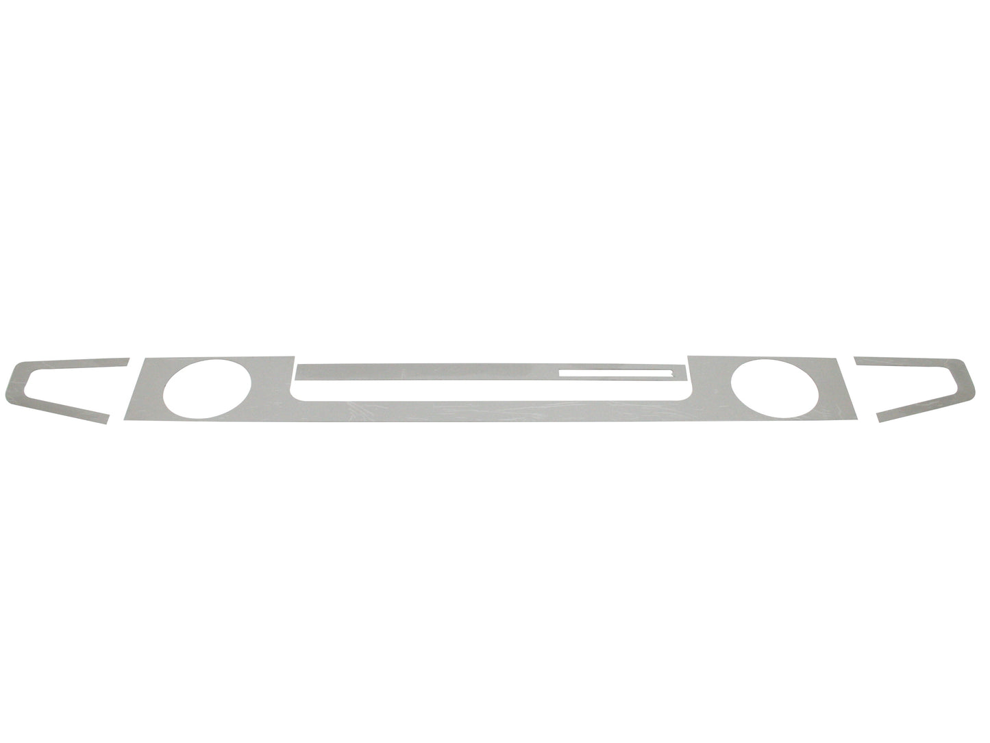 Direct4x4 Trim Accessories Chromed Front Bumper Cover Trim for Hummer H3