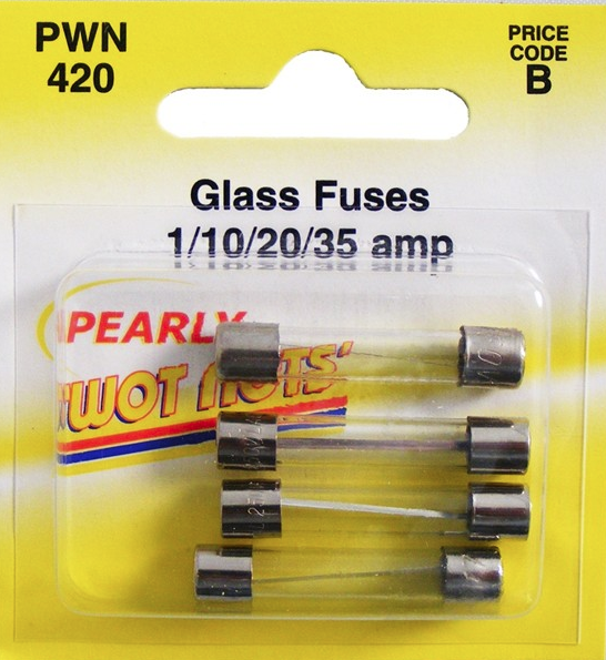 Fuses - Assorted Glass - Pack Of 4 -  - sold by Direct4x4