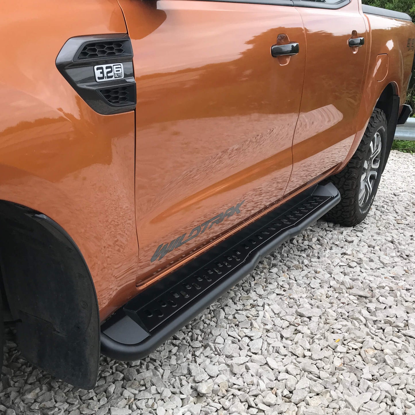RockSlider Side Steps Running Boards for Mitsubishi L200 Double Cab 2015+ -  - sold by Direct4x4