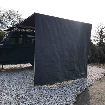 Expedition Pull-out 2.5mx2.5m Granite Grey Vehicle Side Awning with Front+1 Side -  - sold by Direct4x4