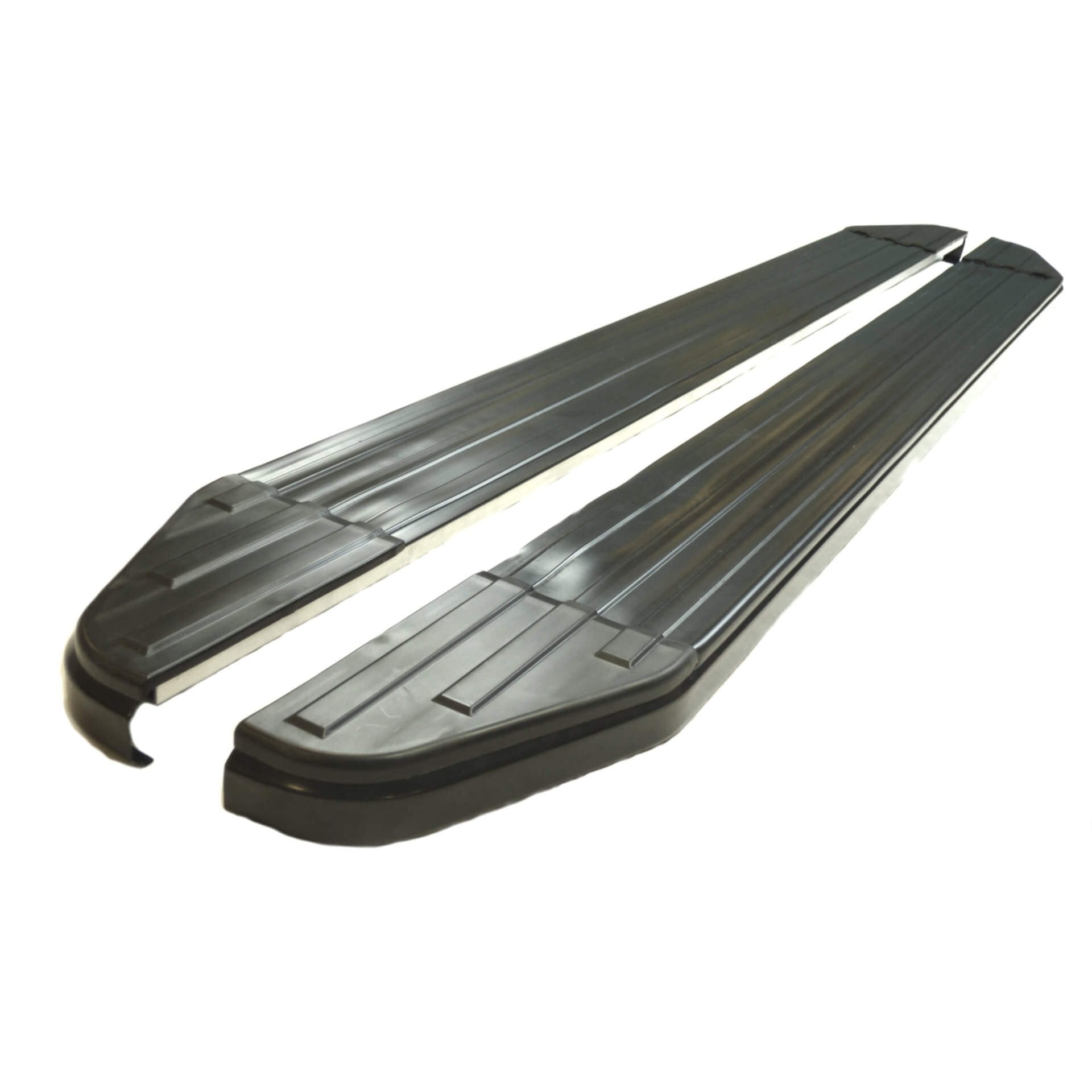 Black Raptor Side Steps Running Boards for Volkswagen Tiguan 2008-2012 -  - sold by Direct4x4