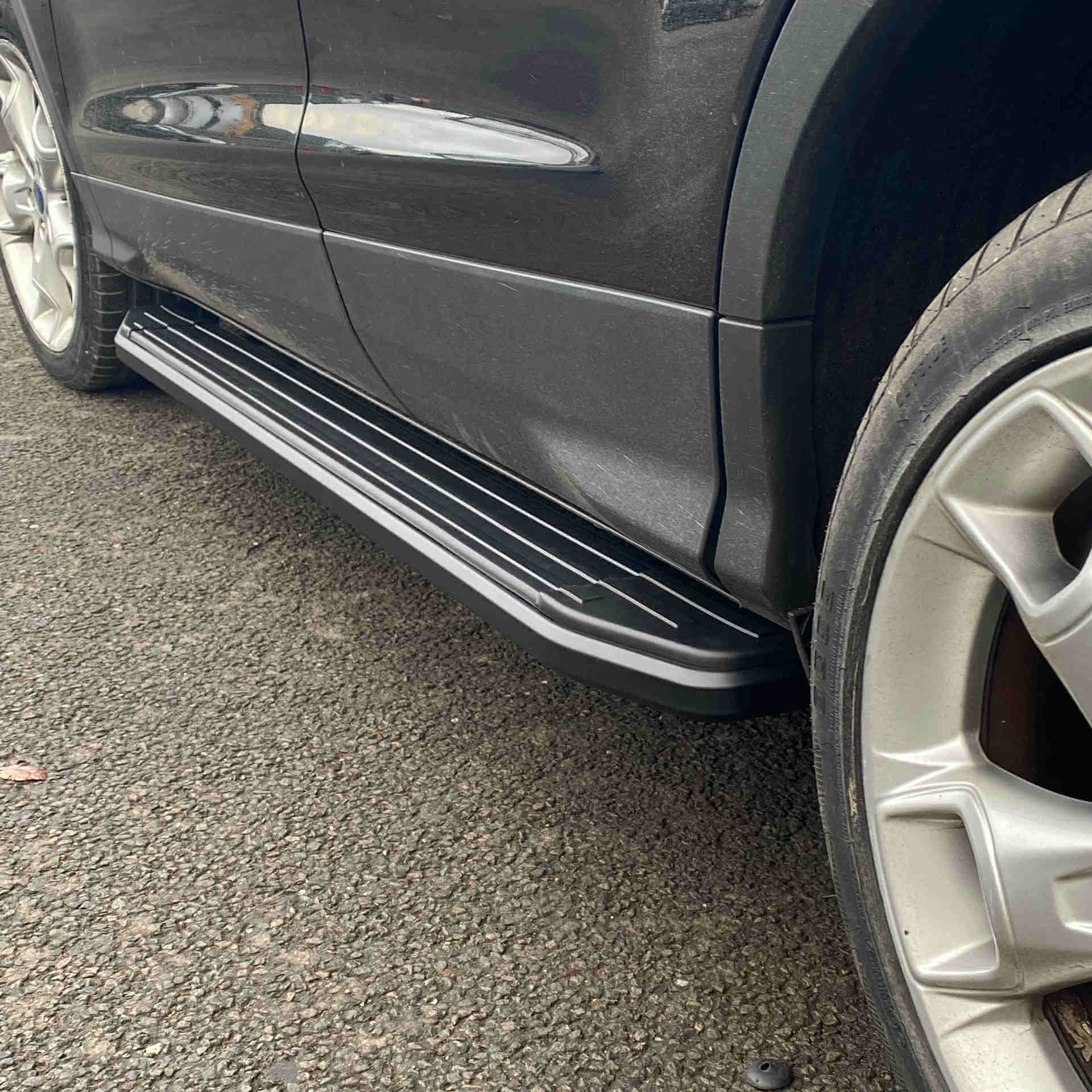 Black Raptor Side Steps Running Boards for the Ford Kuga 2013-2019 -  - sold by Direct4x4