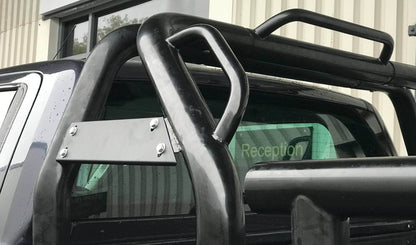 Direct4x4 Pickup Truck Roll Sports Bars Black SUS201 Long Arm Roll Sports Bar with Grab Handle for the Ford Ranger 2022+
