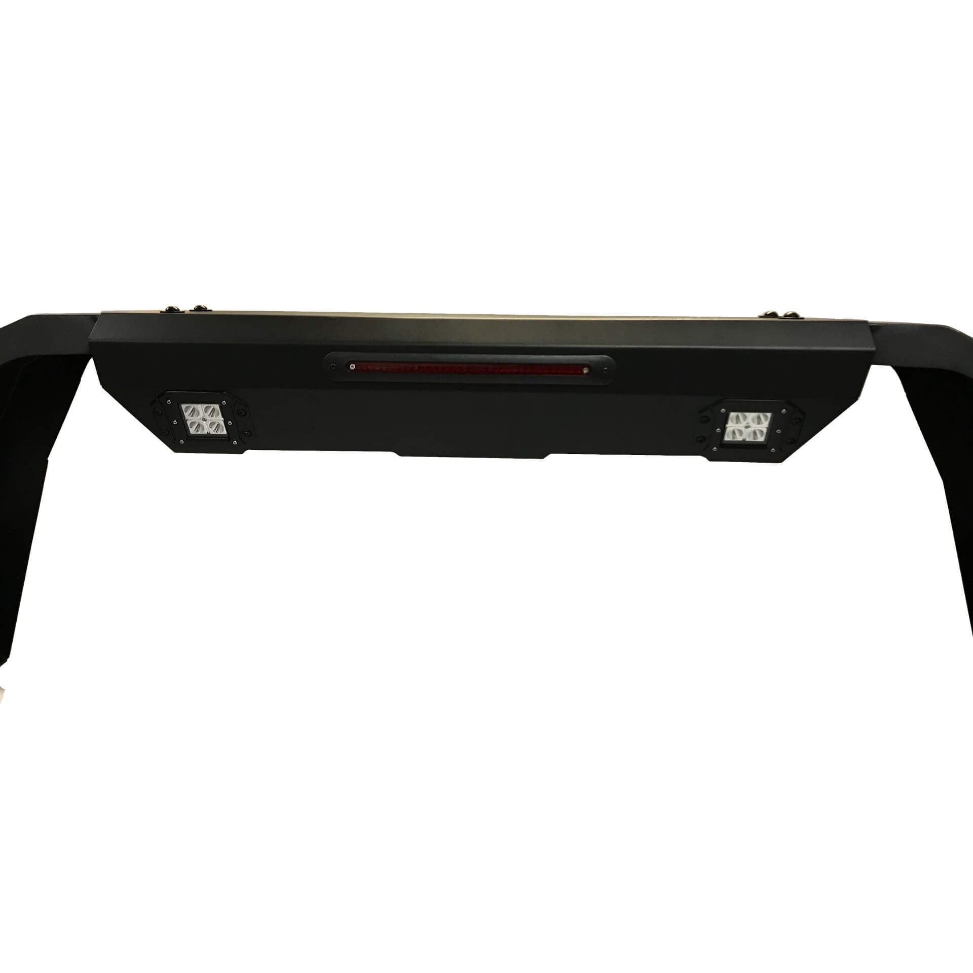 Direct4x4 Pickup Truck Roll Sports Bars Black Side Mesh Roll Sports Bar with LED Work Lights for Toyota Hilux 1997-2005