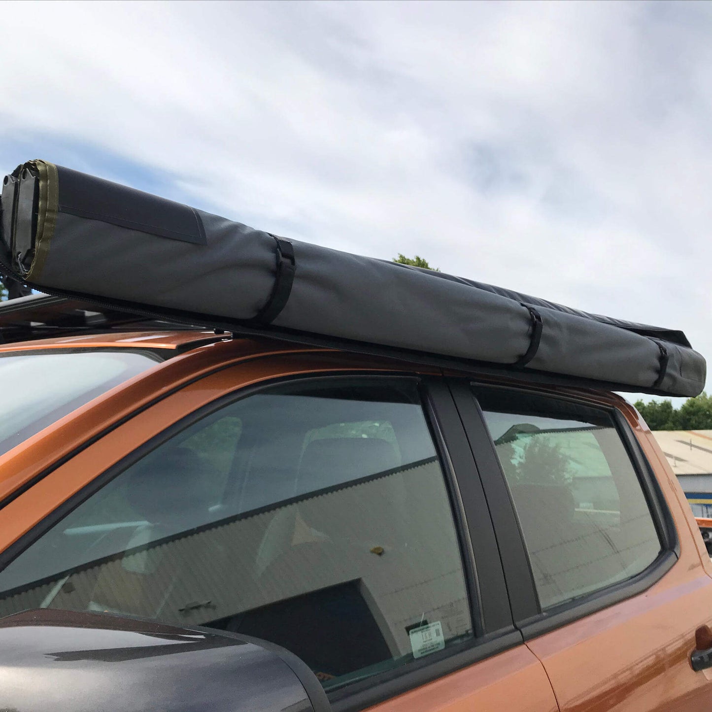 Expedition Pull-out 1.4mx2m Granite Grey Vehicle Side Awning with 2 Sides -  - sold by Direct4x4