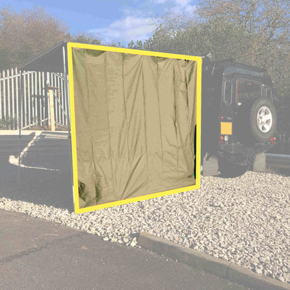 Expedition Pull-out Awning Forest Green Side Windbreak Wall Extension -  - sold by Direct4x4