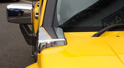 Chromed Side Vent Bonnet Covers for Hummer H3 -  - sold by Direct4x4