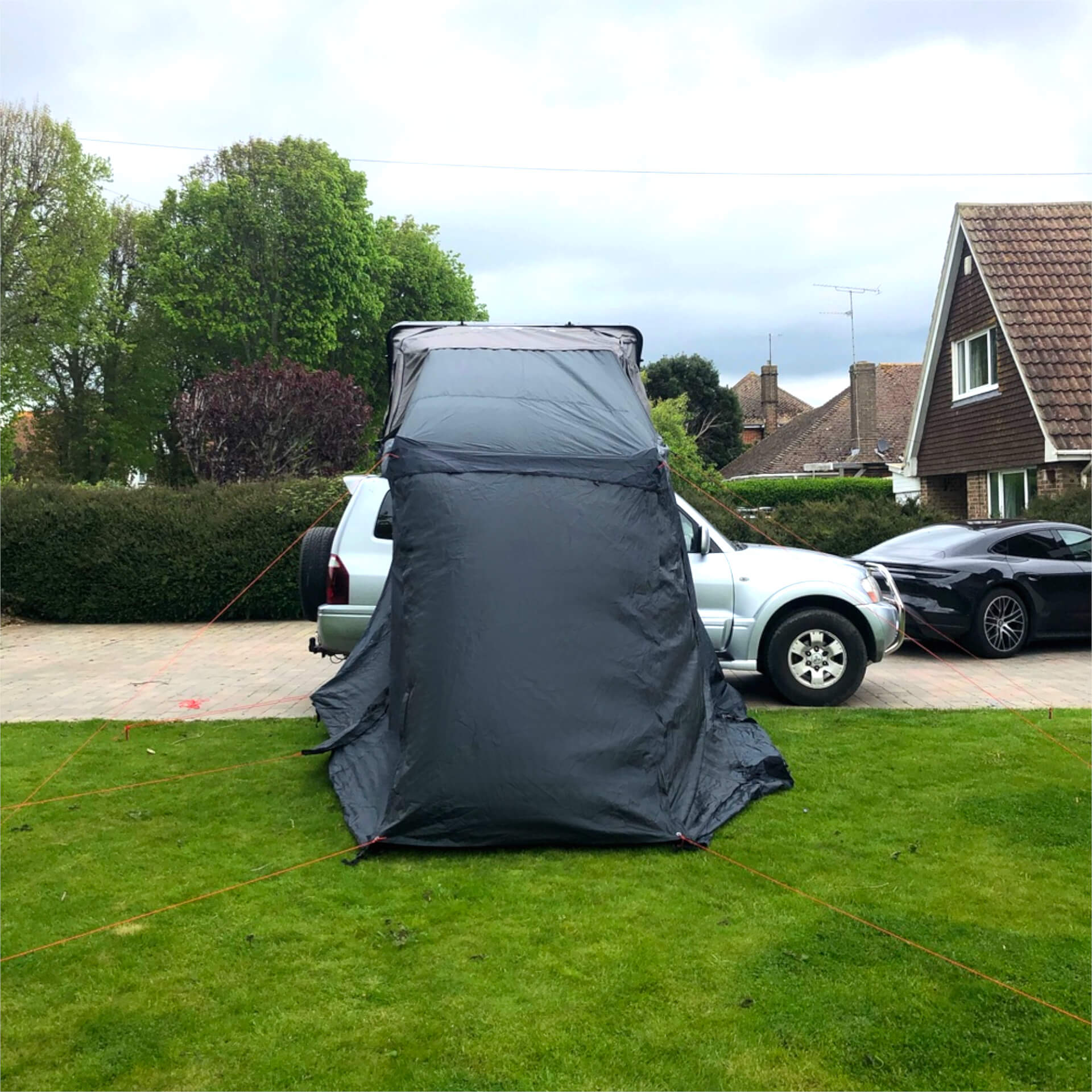 Annex Addon for the Direct4x4 RoofTrekk 4 Person Roof Top Camping Tent in Grey -  - sold by Direct4x4