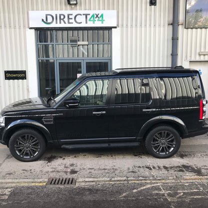 Black OE Style Side Steps for Land Rover Discovery 3 and 4 -  - sold by Direct4x4