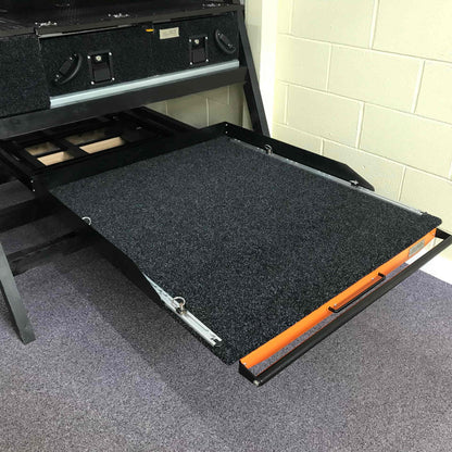 Heavy-Duty Carpet Top Slide-Out Cargo Tray for Vans & Pickups -  - sold by Direct4x4