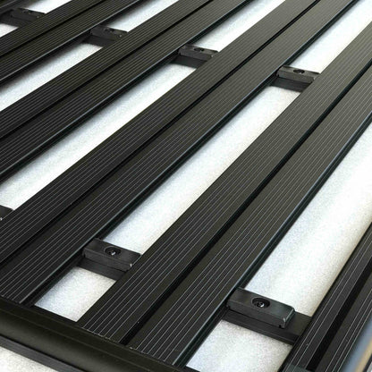 2.2m x 1.25m Aluminium Modular Low Profile Roof Rack Flatform Roof Tray (NO BRACKETS) -  - sold by Direct4x4