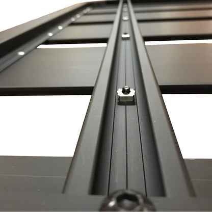 2.2m x 1.25m Aluminium Modular Low Profile Roof Rack Flatform Roof Tray (NO BRACKETS) -  - sold by Direct4x4